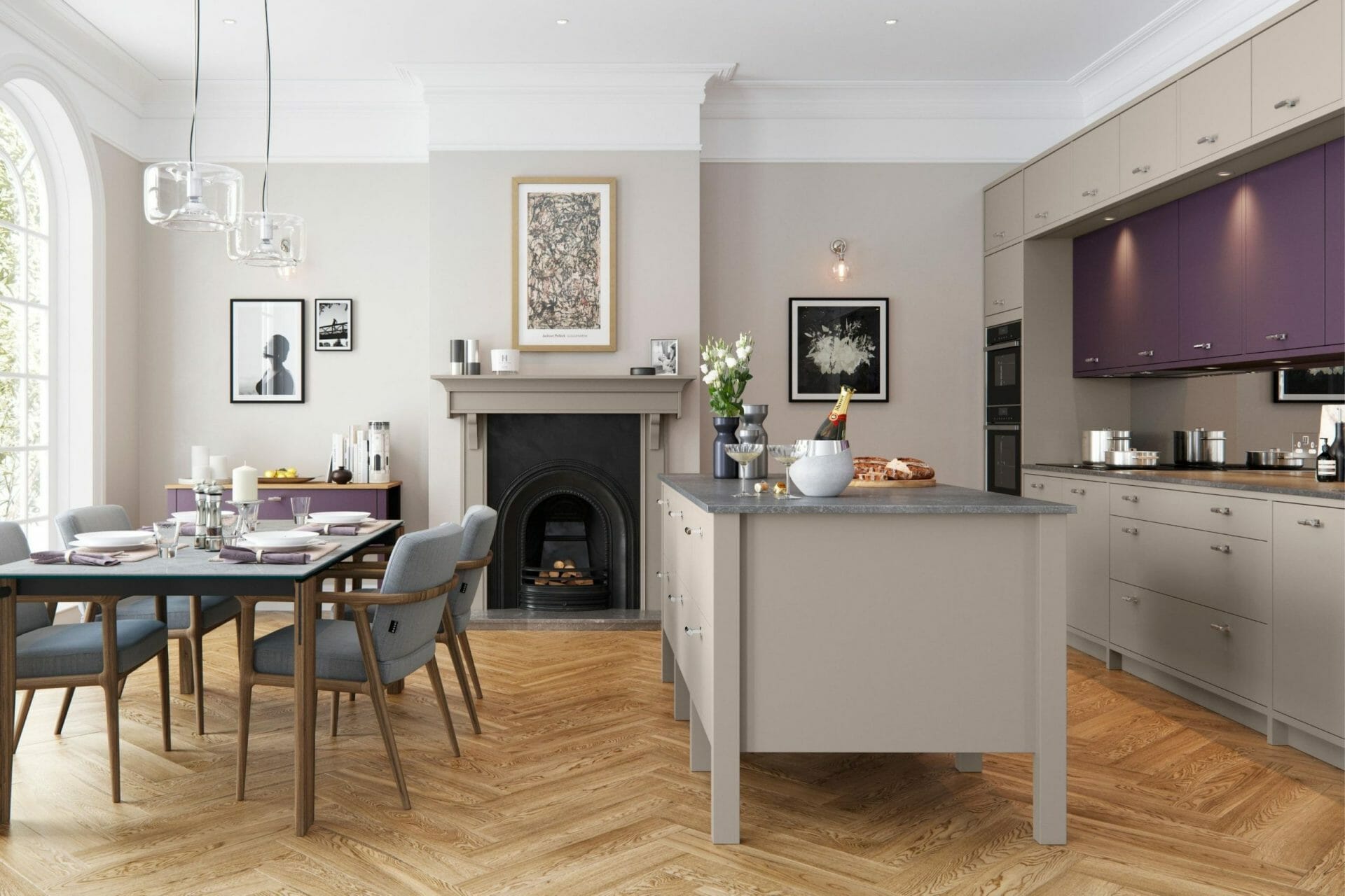 lovely traditional kitchen in Devon