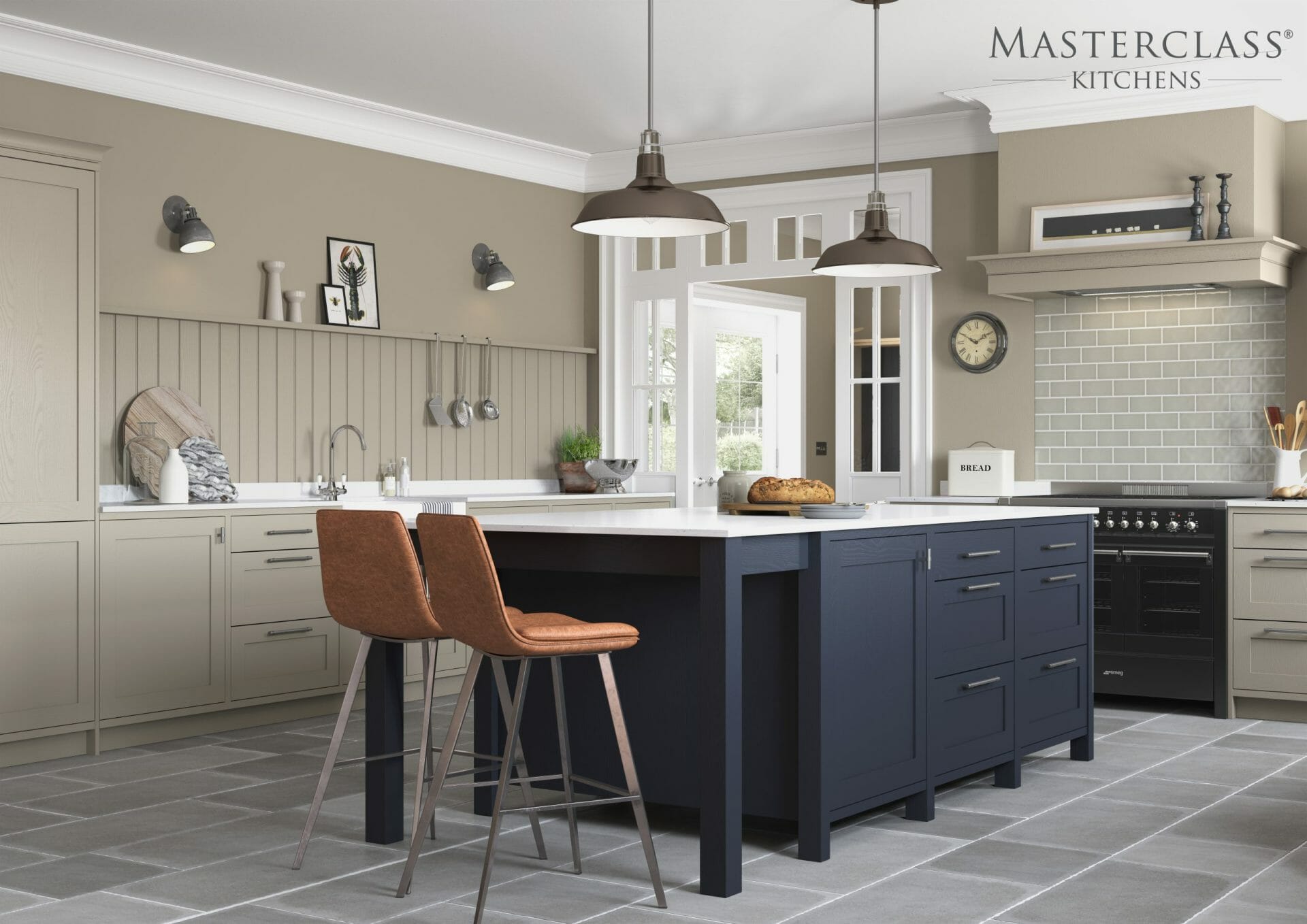 Hardwick Oxford Blue Kitchen