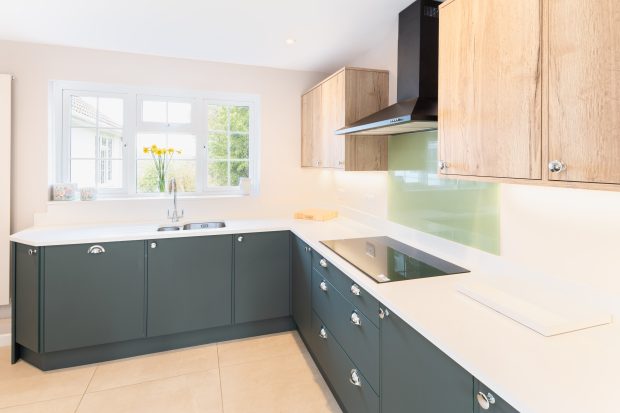 Radiant Nature-Inspired Kitchen