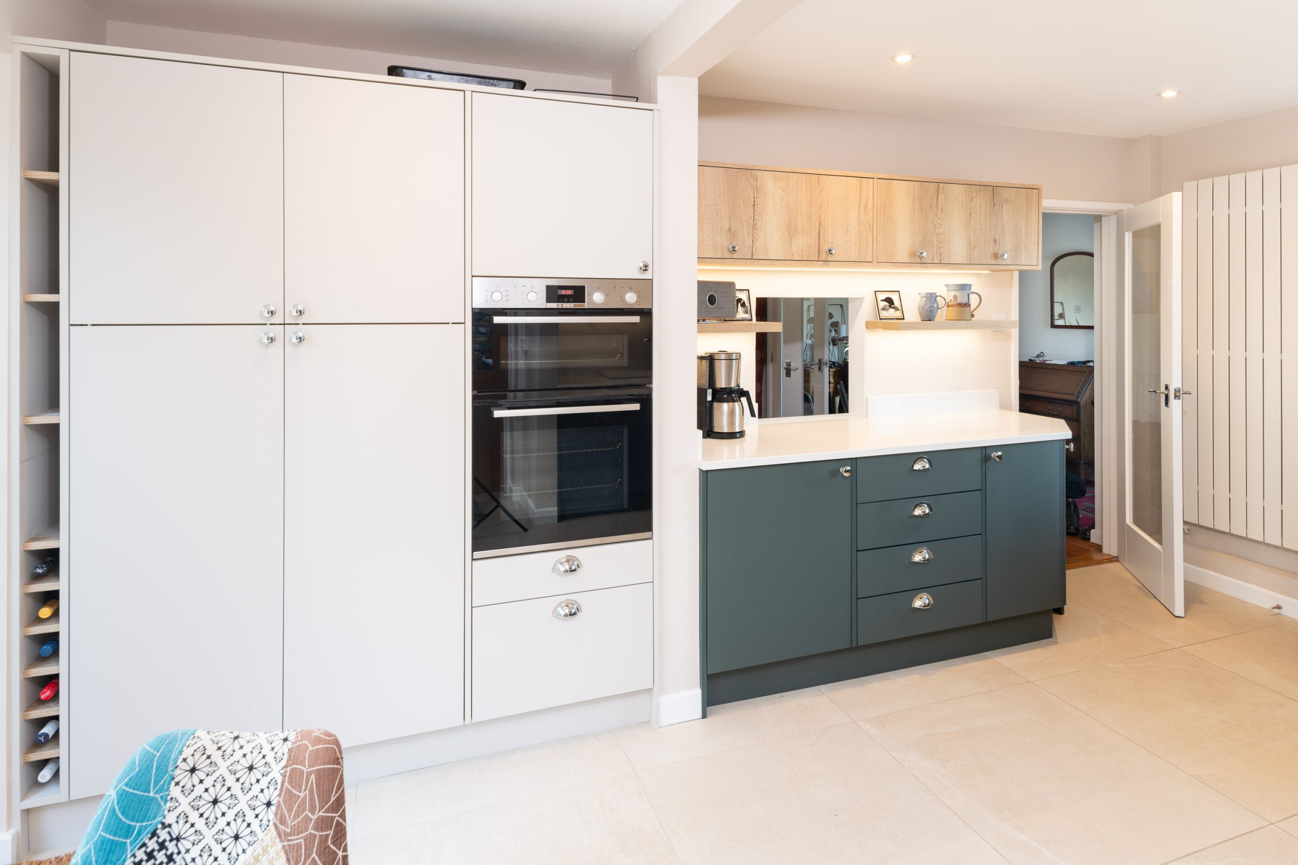 Radiant Nature-Inspired Kitchen