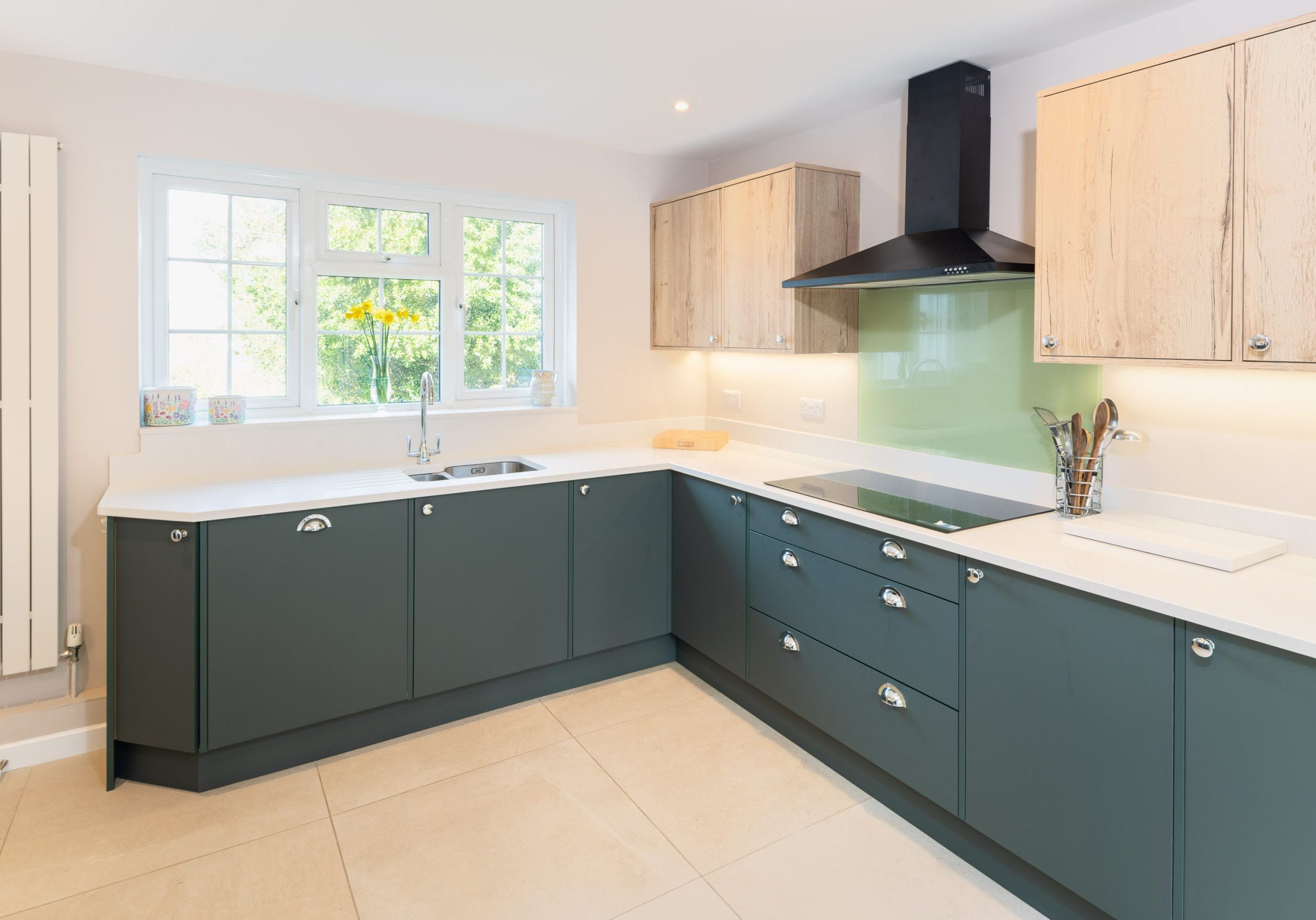Radiant Nature-Inspired Kitchen